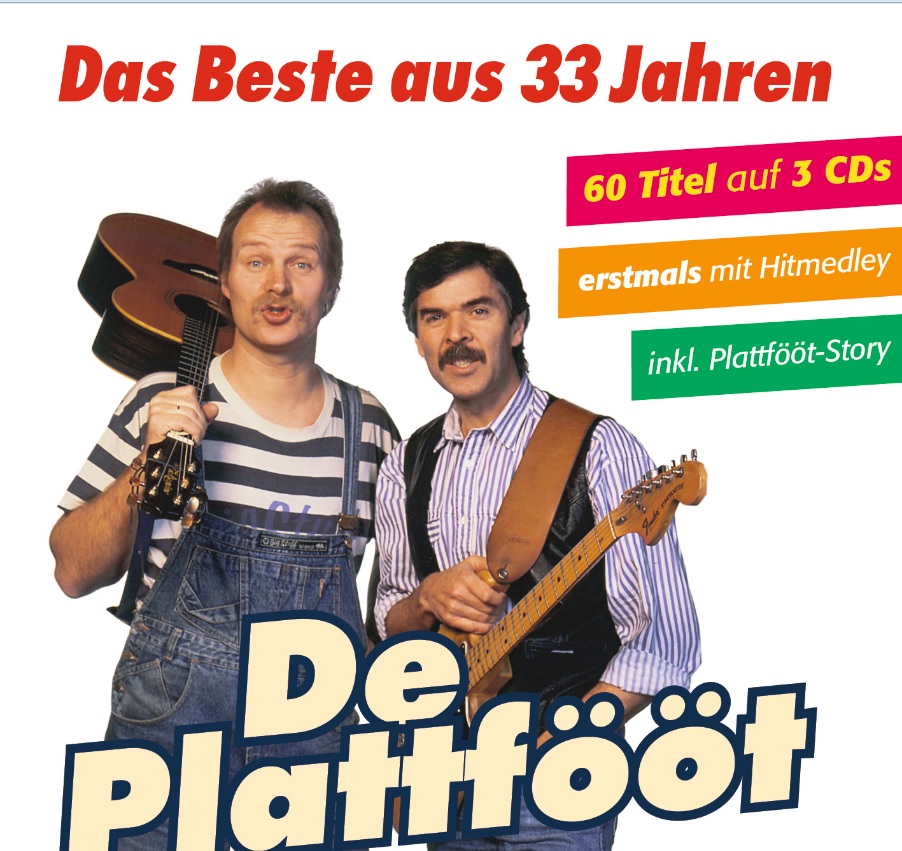 Cover Plattfööt 33 Jahre