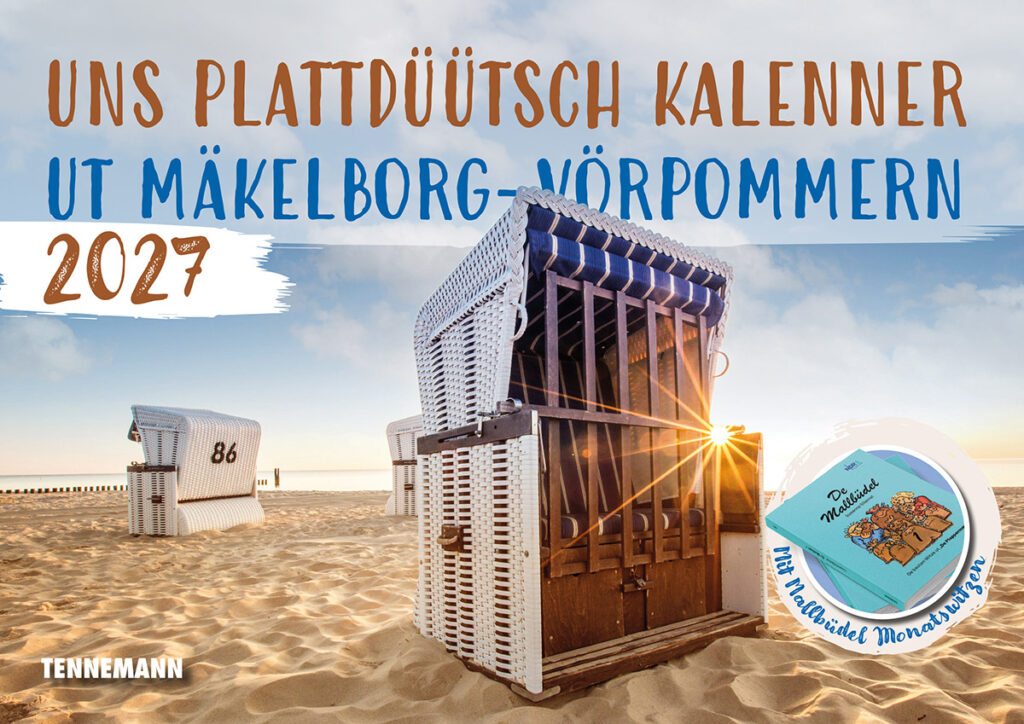 Titelmotiv Kalender "Uns plattdüütsch Kalenner ut Mäkelborg-Vörpommern 2027"
